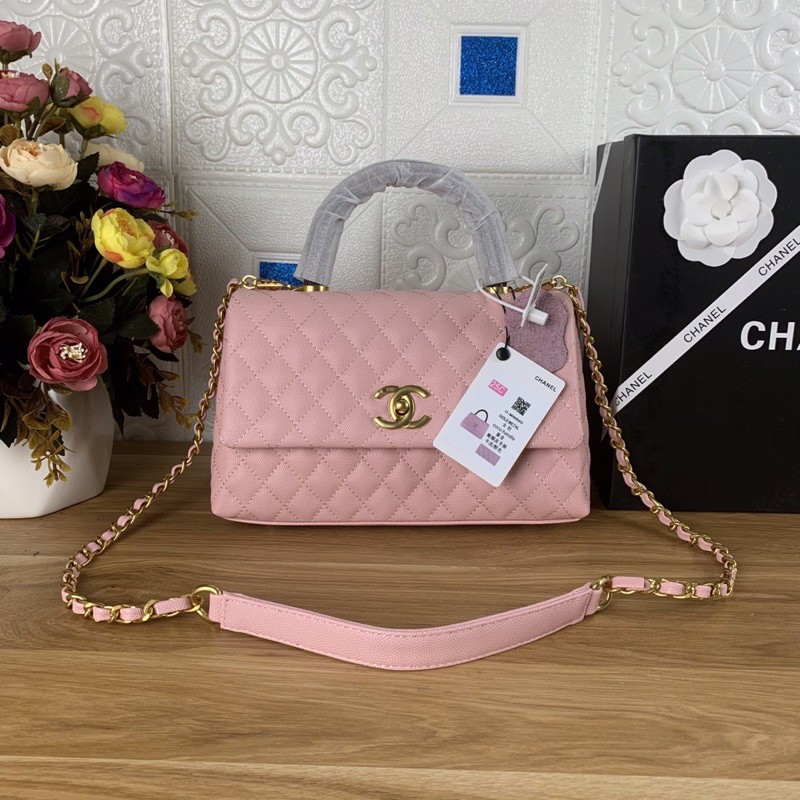 Túi Xách Chanel Coco 26 cm Màu Hồng Baby Rất Đẹp