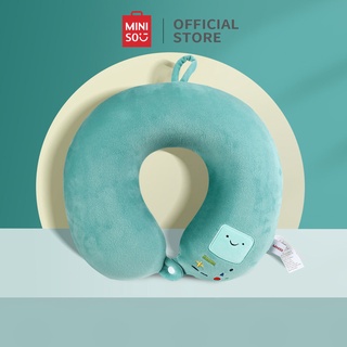 Gối chữ U cao cấp Miniso nâng đỡ cổ khi đi xe nhiều màu sắc