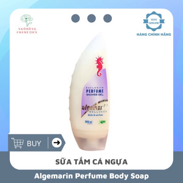 Sữa Tắm Cá Ngựa Algemarin Perfume Body Soap Hương Nước Hoa Lưu Hương Lâu NĐC