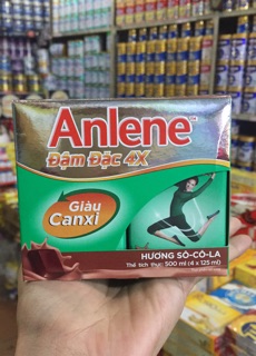 Sữa Nước Anlene Đậm Đặc 4X (125ml*4 hộp)