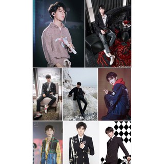 Decal dán tường laptop điện thoại khổ A4-A5-A6 TFBOYS - Poster Vương Nguyên Vương Tuấn Khải Dịch Dương Thiên Tỉ sẵn keo