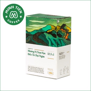 Cà phê hòa tan Coffila 3in1 - Vị đậm 216g (12 gói),công nghệ sấy lạnh hiện đại