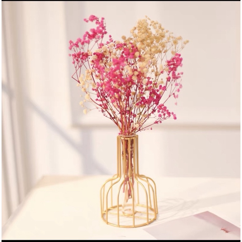 Hoa baby khô ướp màu, Hoa khô Gypsophila trang trí phòng ngủ, làm đồ hanmade, chụp hình cưới siêu xinh