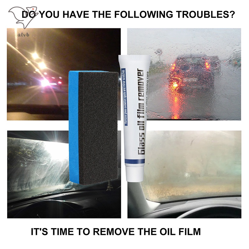 Sáp đánh bóng kính xe hơi chống sương mù chống nước 20g