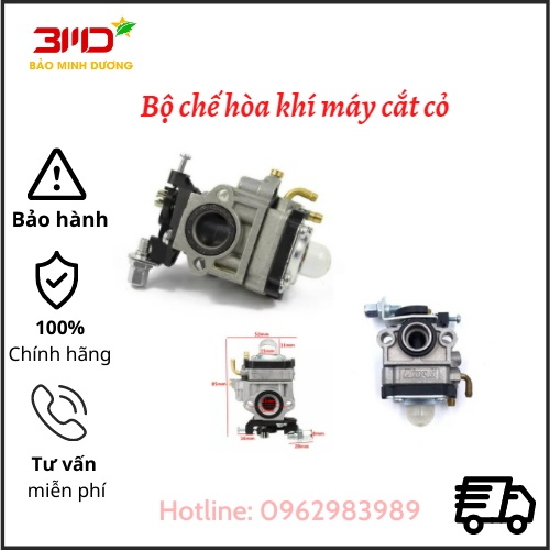 CHẾ HÒA KHÍ - BÌNH XĂNG CON MÁY CẮT CỎ 260/330/430/GX25/GX35