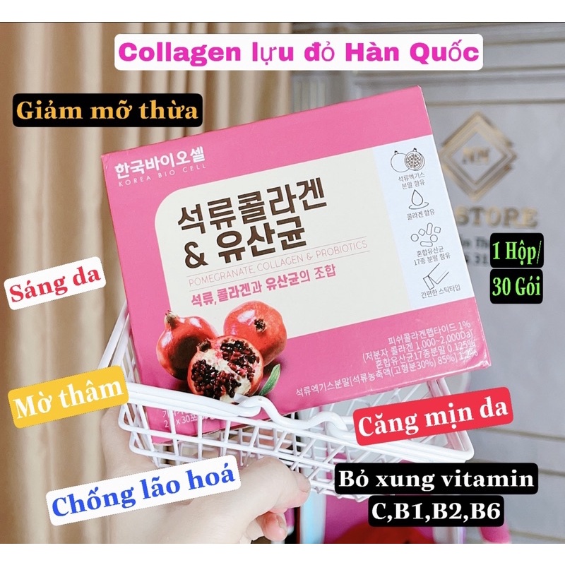 Collagen Lựu đỏ Hàn Quốc (Chính hãng )