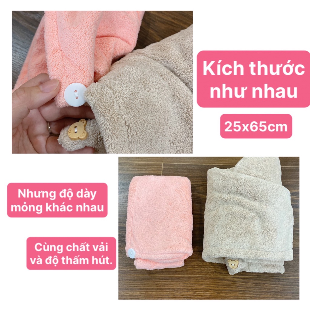 Khăn lau khô tóc siêu thấm