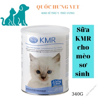  Sữa KMR cho mèo con thay thế sữa mẹ lon 340gr- QUỐC HƯNG VET 