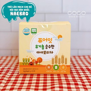 TRÀ LÚA MẠCH HỮU CƠ CHO BÉ 4m+