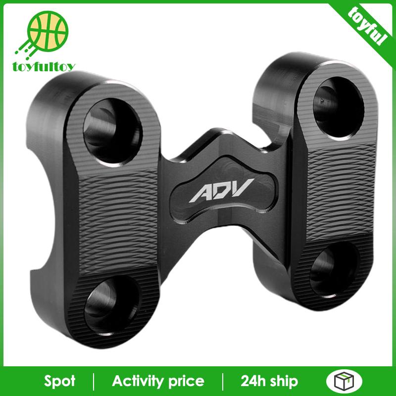 Kẹp Tay Cầm Bằng Nhôm Màu Đen Cho Honda ADV 150 2019 2020