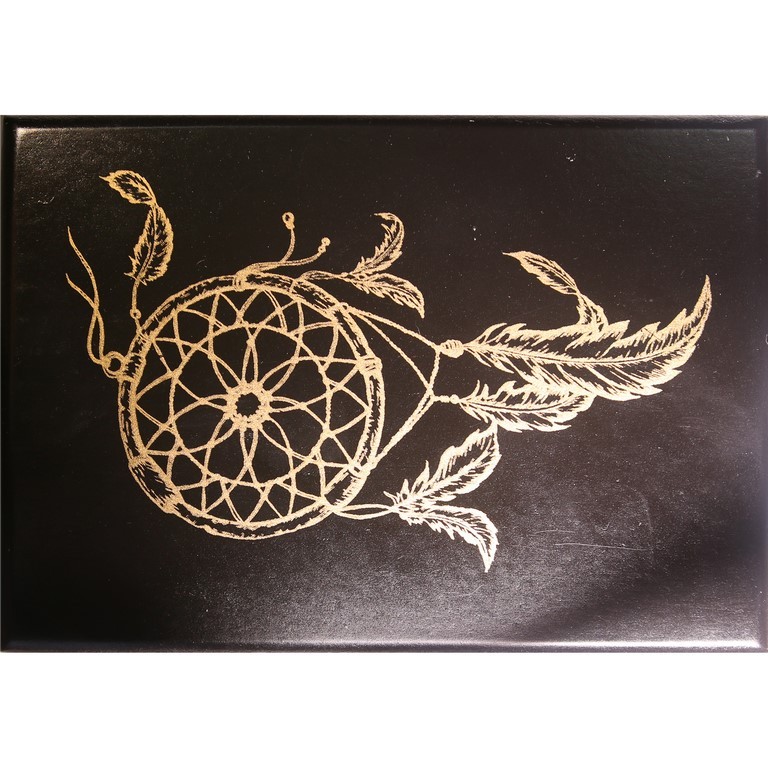 Hộp Gỗ Đựng Bài Tarot Dream Catcher (Đen) (Mystic House Tarot) - Hàng Authentic Chính Hãng 100%
