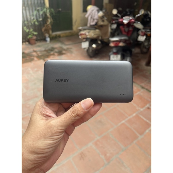 [SẠC NHANH 18W] Sạc dự phòng Aukey PB-N73S 10.000mAh Slim siêu mỏng, sạc nhanh PD và QC 3.0 max 18w