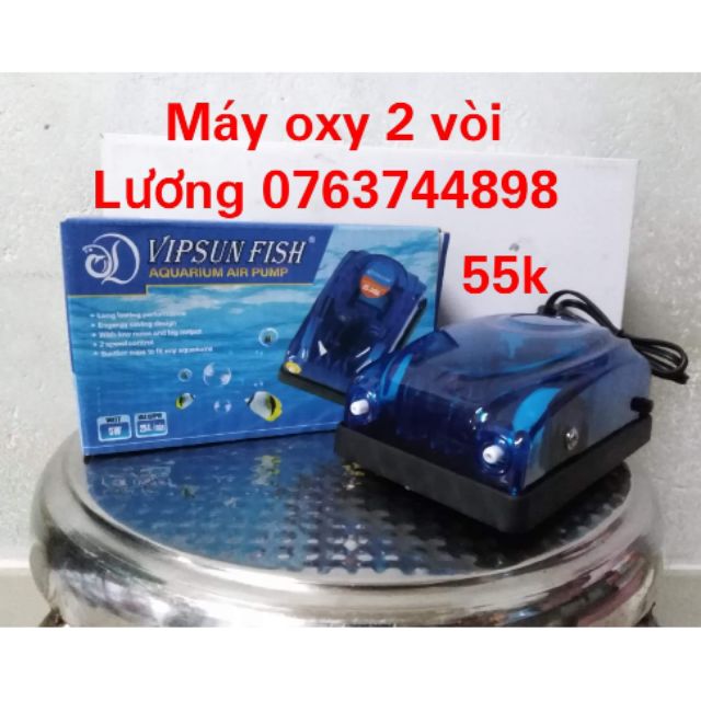 máy sủi oxy 2 vòi -348A