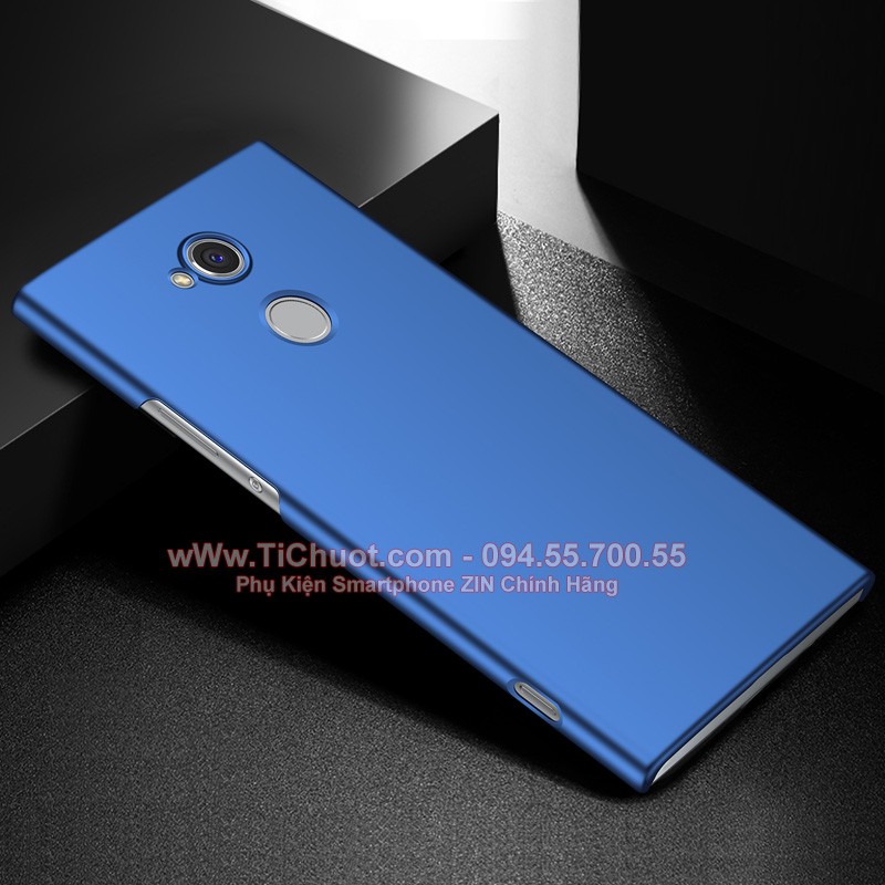 Ốp lưng Sony XA2 Ultra nhựa cứng màu phủ nhung mịn