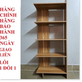 Kệ sách gỗ kệ đựng mỹ phẩm báo kệ đa năng 5 tầng chính hãng bảo hành 365 ngày