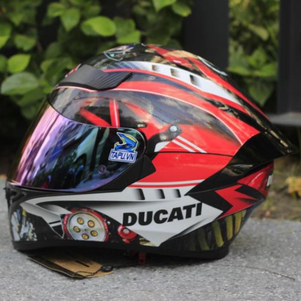 MŨ BẢO HIỂM FULLFACE ROC 1 KÍNH LÊN TEM DUCATI ĐỘC QUYỀN