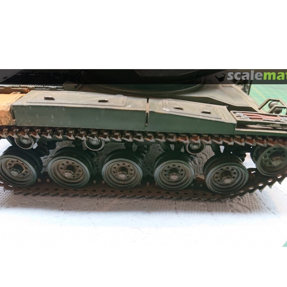 Mô Hình lắp ráp Xe Tăng quân sự Hoa Kỳ 1/35 U.S. M41 Walker Bulldog 35055 Tamiya 4950344995455