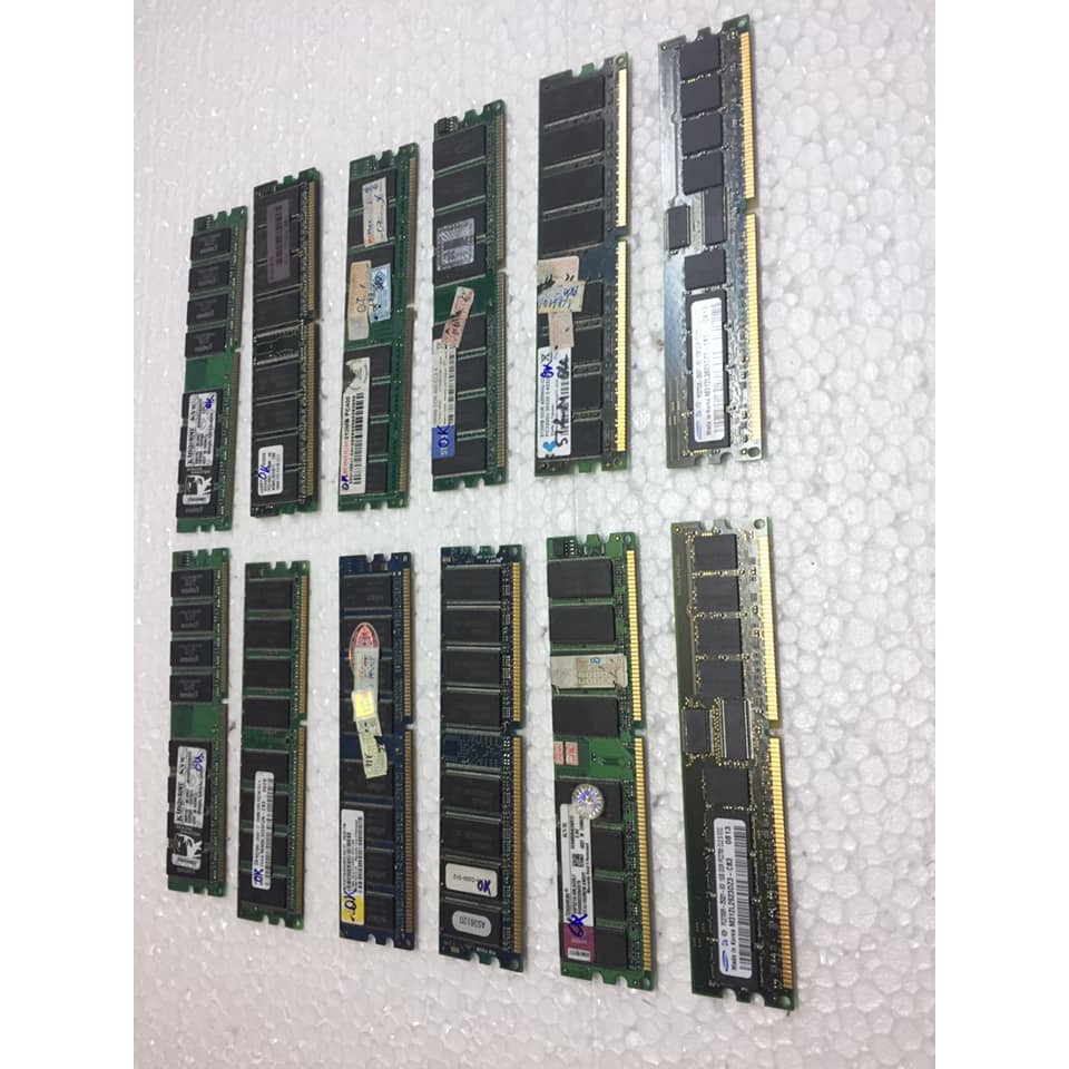 Ram DDRam Máy tính 256Mb PC 333 PC 400