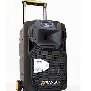 Loa kéo di động thương hiệu Nhật Bản Sansui SS1-12 (Đen), 3 tấc