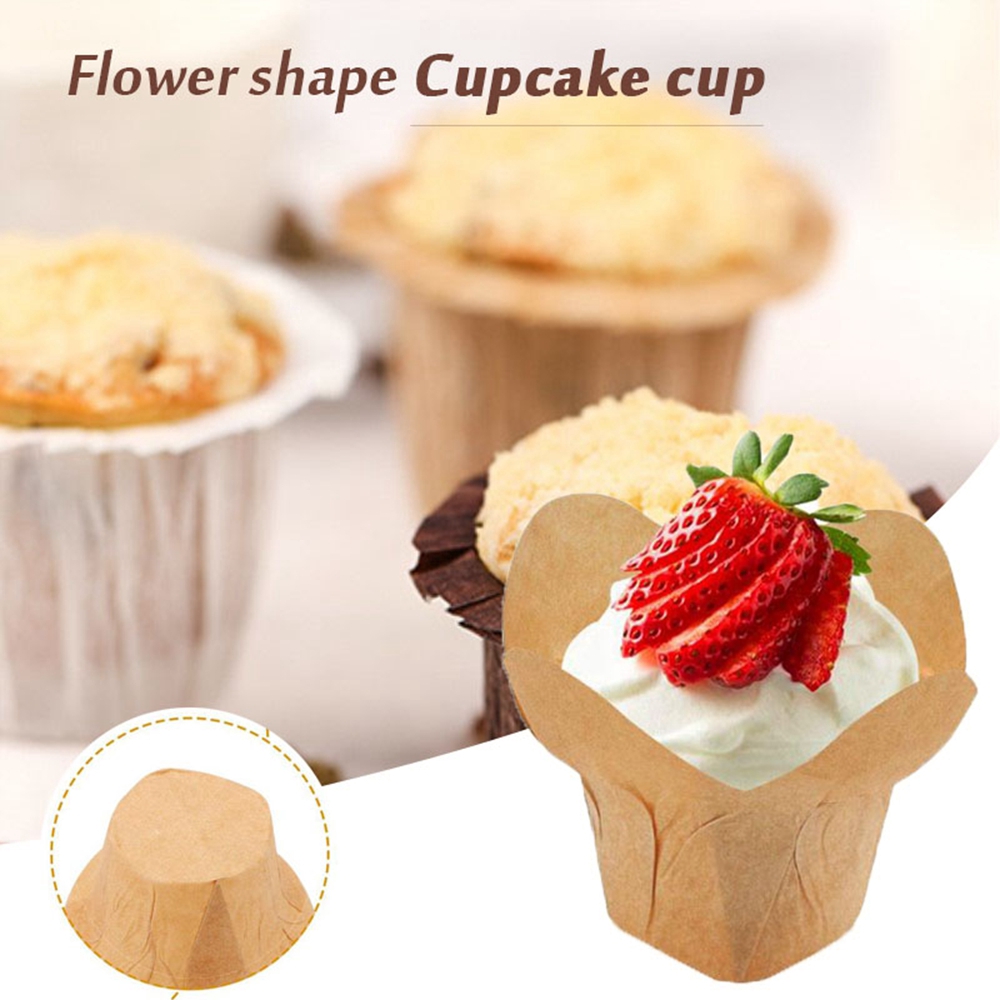 Khuôn giấy làm bánh Muffin thiết kế độc đáo tiện dụng cho nhà bếp