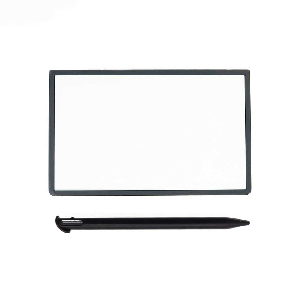 Nắp Nhựa Đậy Ống Kính Màn Hình LCD Kèm Bút Cảm Ứng Cho New 3DS XL LL