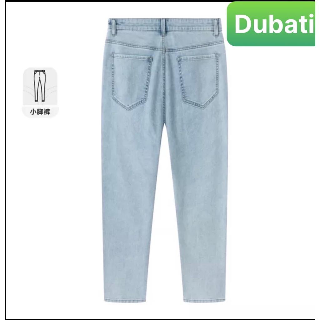Quần Jeans nam chất bò denim dáng ôm kiểu co giãn thời trang hàn quốc phong cách cao cấp vip - DUBATI FASHION