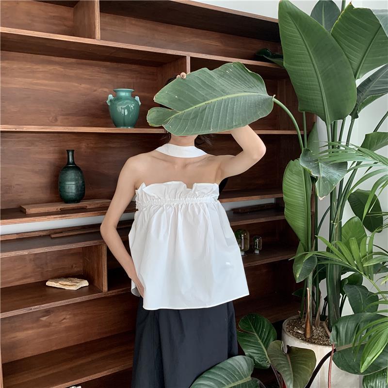 Áo Không Tay Cổ Yếm Xinh Đẹp Thời Trang Quyến Rũ Size Lớn Dành Cho Bạn Nữ | BigBuy360 - bigbuy360.vn