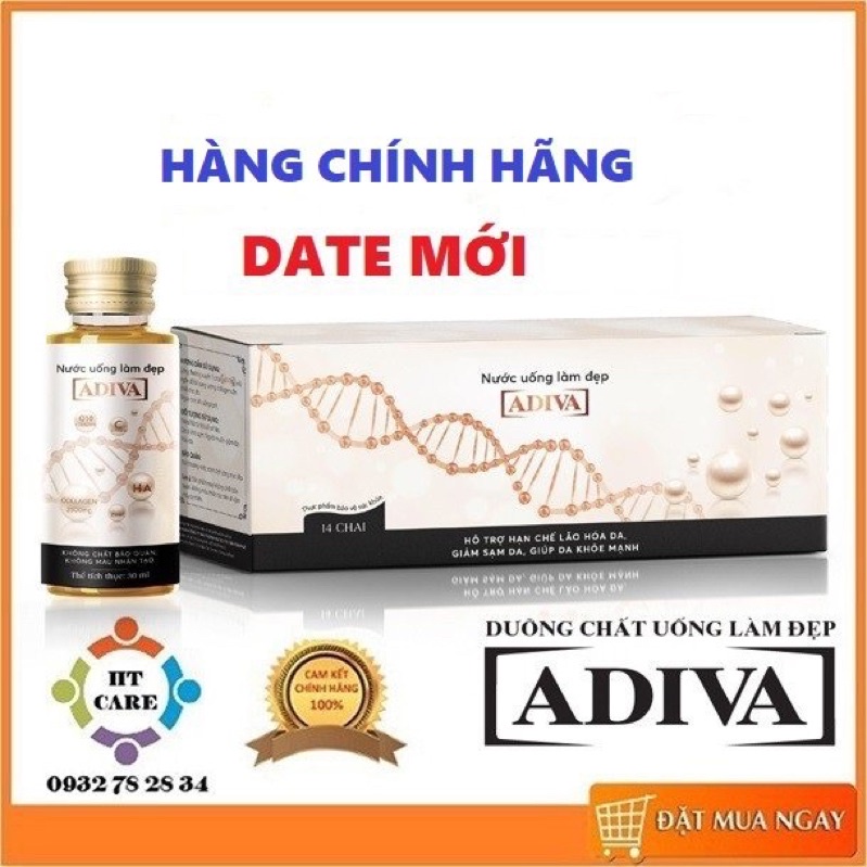 ✅ COLLAGEN ADIVA DẠNG NƯỚC - HỘP 14 LỌ