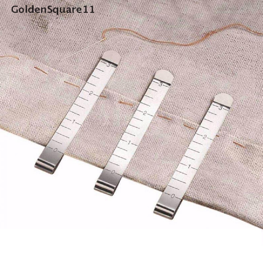 Set 2 Kẹp Đo Lường Bằng Thép Không Gỉ Chuyên Dụng Trong May Vá (Goldsquare11)