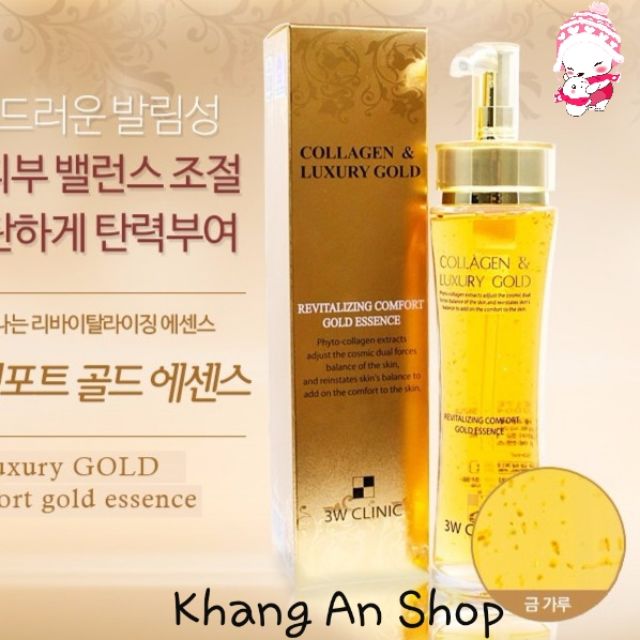 Tinh chất Collagen and Luxury Gold 3W Clinic