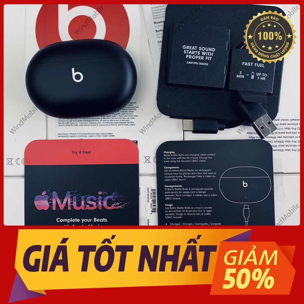 Tai Nghe Không Dây Beats Studio Buds - Chính Hãng