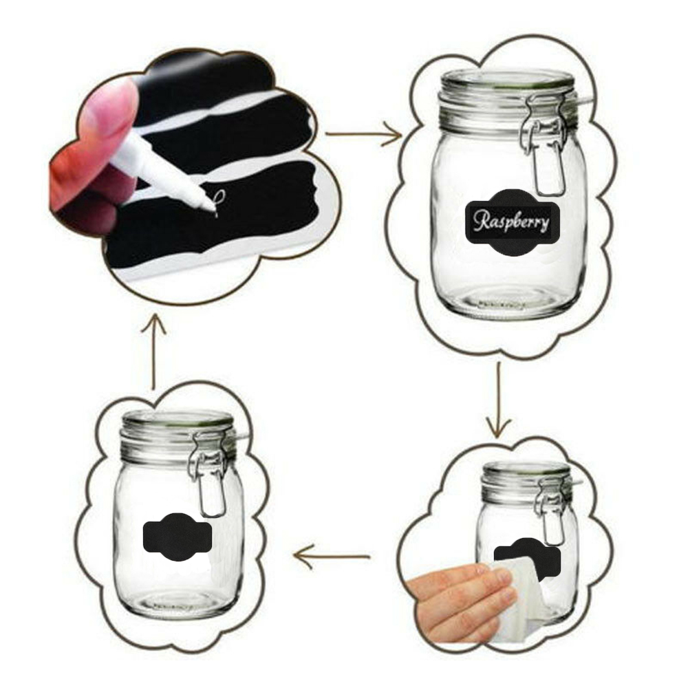 Set 12 / 36 Nhãn Dán Đa Năng Tiện Dụng Cho Nhà Bếp