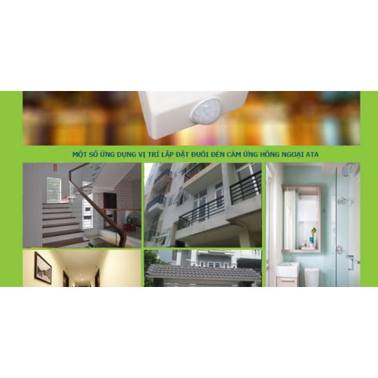 Đui đèn cảm ứng hồng ngoại KM-S15