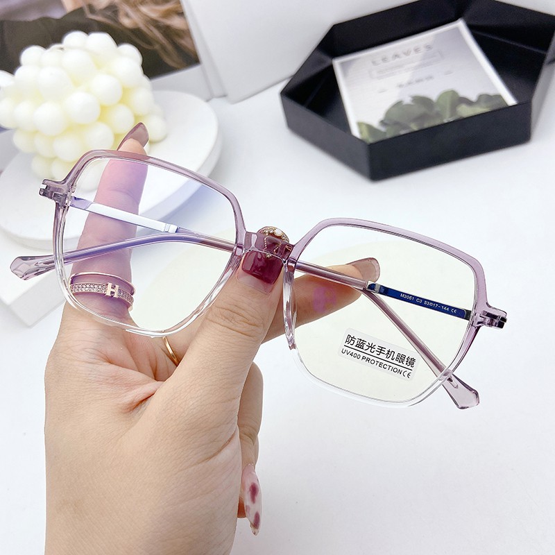 Mắt Kính Gọng Vuông Chống Ánh Sáng Xanh Jz3061 | BigBuy360 - bigbuy360.vn