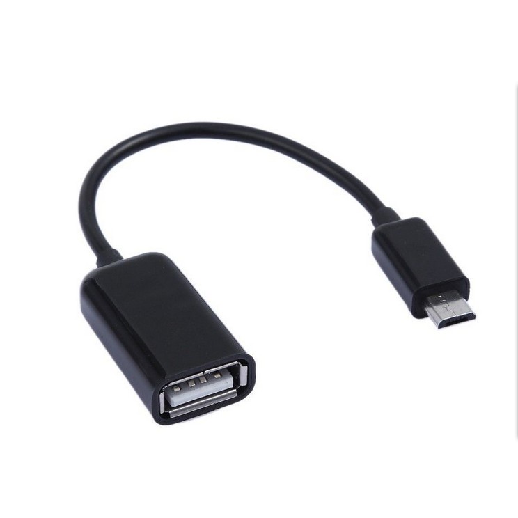 Dây Cáp Chuyển Đổi Micro USB Đực Sang OTG Tương Thích Với Điện Thoại Android, Máy Tính Bảng, Laptop, PC Với Chức Năng OTG