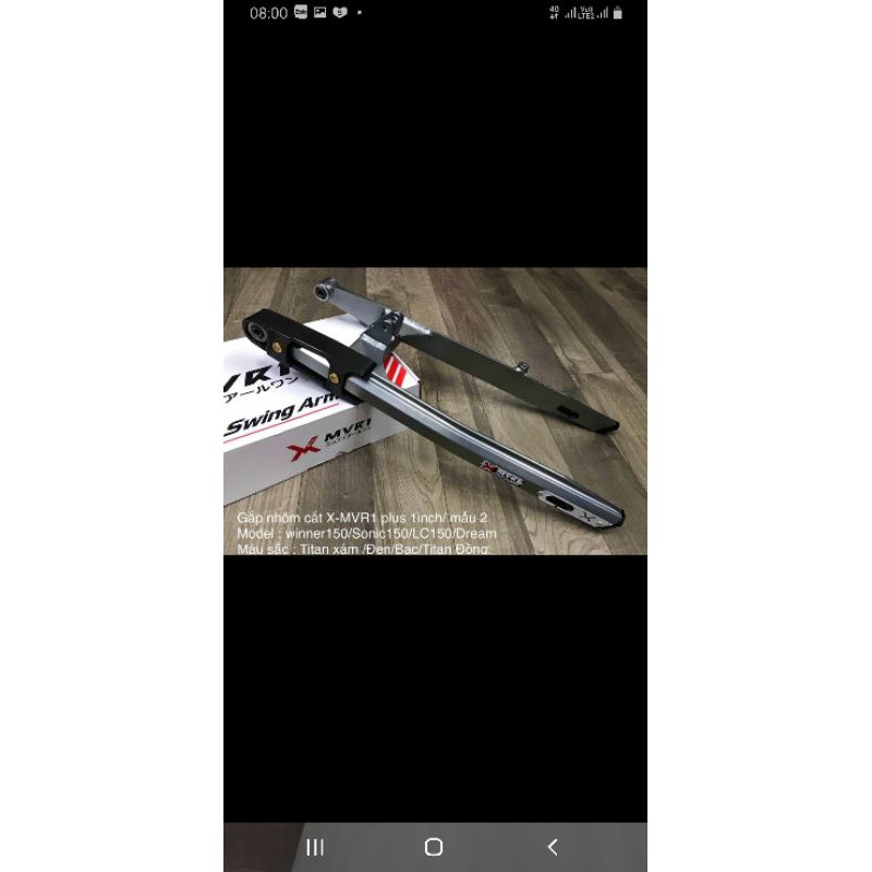 Gắp Nhôm X1R Cho Winner, Sonic