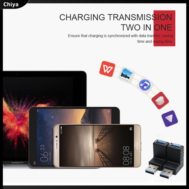 Đầu Chuyển Đổi Usb 3.0 Sang Usb 3.0 Chữ L Tiện Dụng