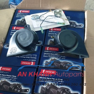 Còi Denso sên, còi Denso đĩa, kèn Denso chính hãng xịn 100% 12V