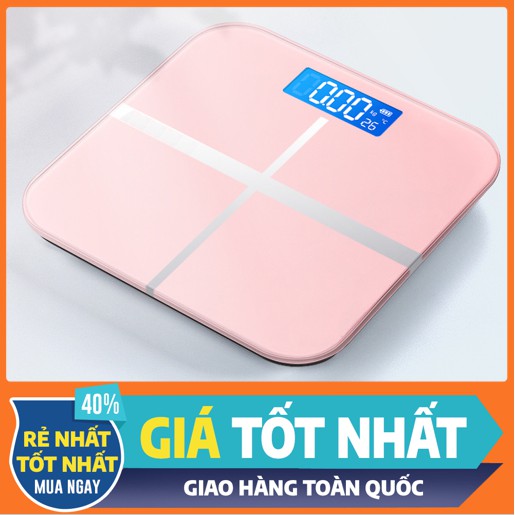 Cân điện tử - cân sức khỏe gia đình [Độ Chính Xác Cao] TẶNG kèm pin và thước dây / mặt kính cường lực nhìn siêu sang