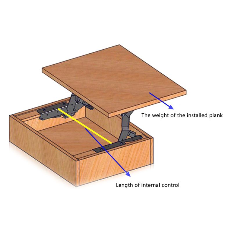 1 Cặp Giá Đỡ Nâng Bàn Cà Phê Khách Sạn Thay Thế Tiện Dụng