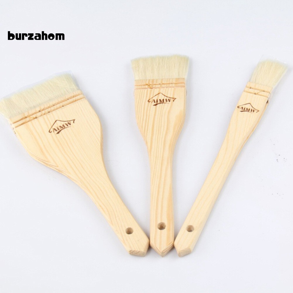 Chổi quét dầu tay cầm bằng gỗ chất lượng cao tiện dụng cho nấu ăn