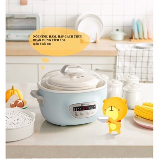 Nồi nấu chậm bear2.5l