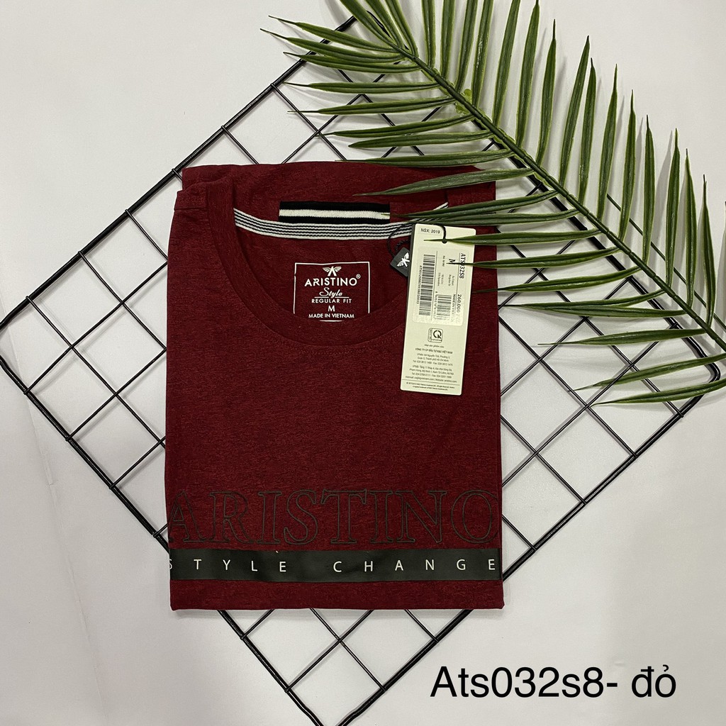 Áo thun nam ARISTINO cổ tròn reguler-