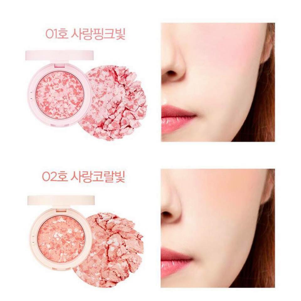 PHẤN MÁ HỒNG TRANG ĐIỂM BẮT SÁNG BÓNG KHỎE CHO DA FMGT MARBLE BEAM BLUSH 7G CHÍNH HÃNG - 11065