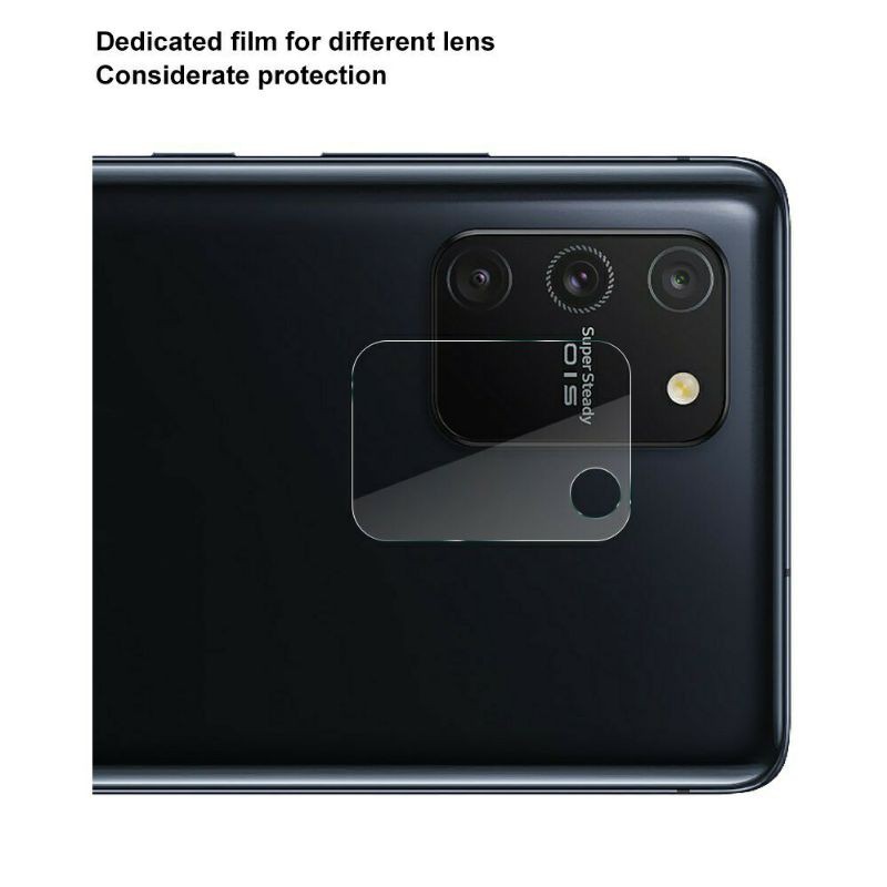 Kính cường lực Camera Samsung S10 Lite - Trong suốt- Chống xước