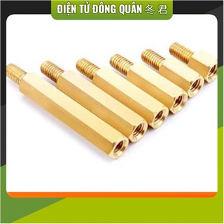 Combo 10 trụ đồng đực cái 5mm, 8mm, 10mm, 12mm, 15mm, 20mm, 25mm, 30mm