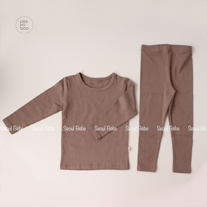 [SALE XẢ] Bộ dài trơn Modal bộ rời bộ Peekaboo 2020
