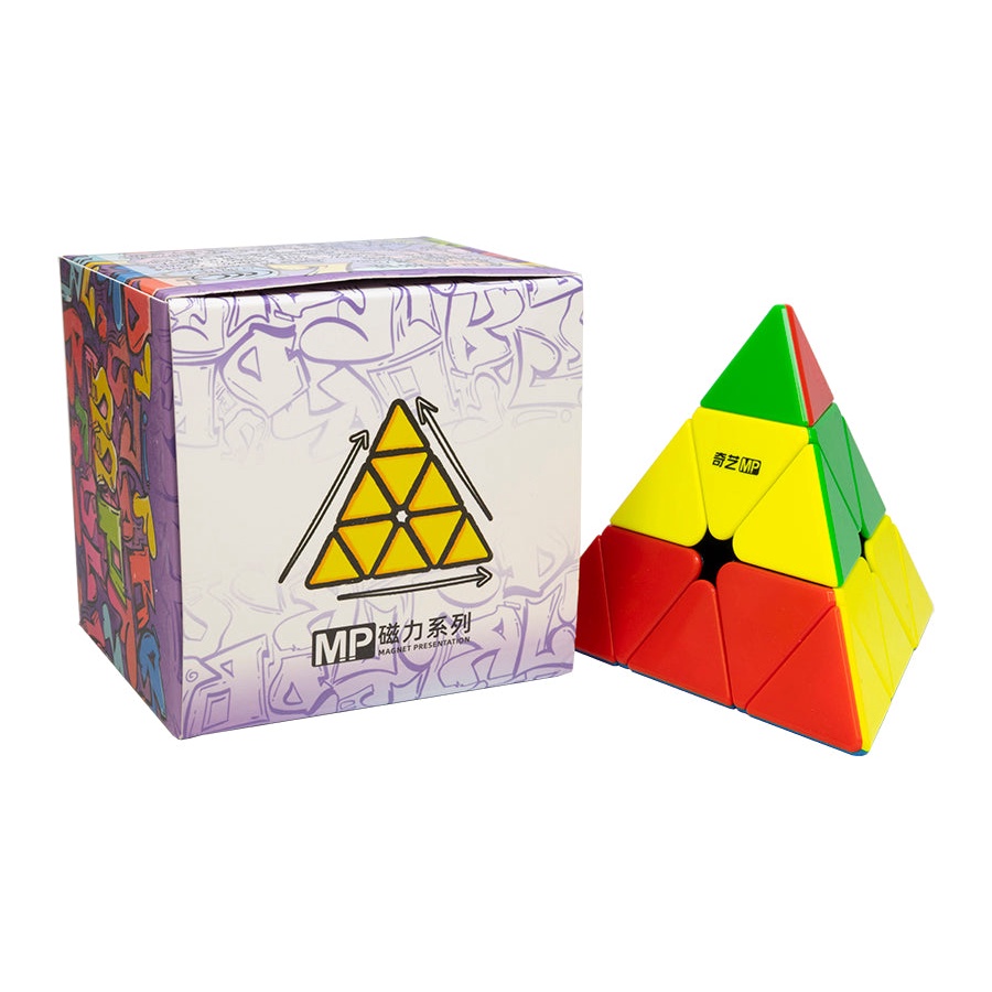 Rubik tam giác QiYi MP Magnetic Pyraminx có nam châm sẵn