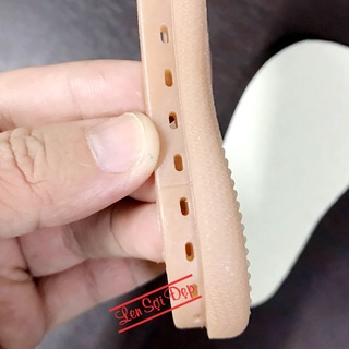 Đế Giày Cao Su Em Bé Có Đục Lỗ