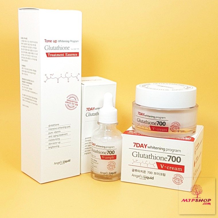 Combo Bộ Dưỡng Da 7 Day Whitening Program Glutathione